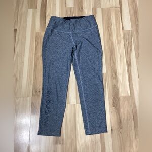 New Balance Grey Dry Cropped Leggings Size Medium
